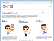 Tablet Screenshot of dctwente.nl